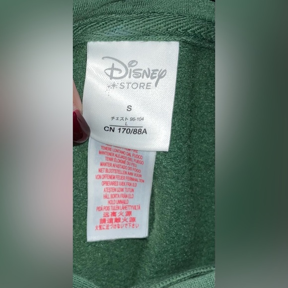 Disney Store Original Mickey Mouse Christmas Hoodie Unisex size Small - Picture 3 of 3